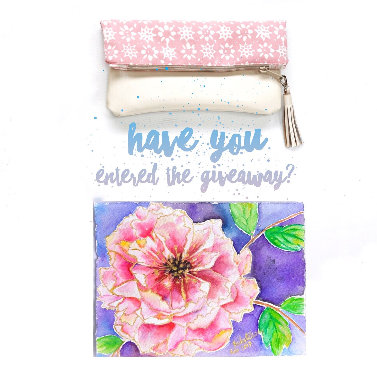 hennyseashell's tweet photo. Go to our IG feed! What will you WIN for FREE?
A beautiful leather clutch @hennyseashell 
An original watercolor painting by @milcbymishell https://t.co/r7sfADzhxg