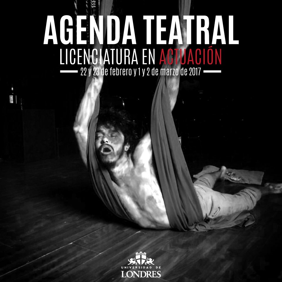 udlondresmx's tweet photo. Alumnos de #Actuación realizarán una serie de presentaciones. Te invitamos a disfrutar su magnifico trabajo 🎭💃🏻🕺🏻| #UDL #Teatro #Cultura https://t.co/6PP6XA9q2o