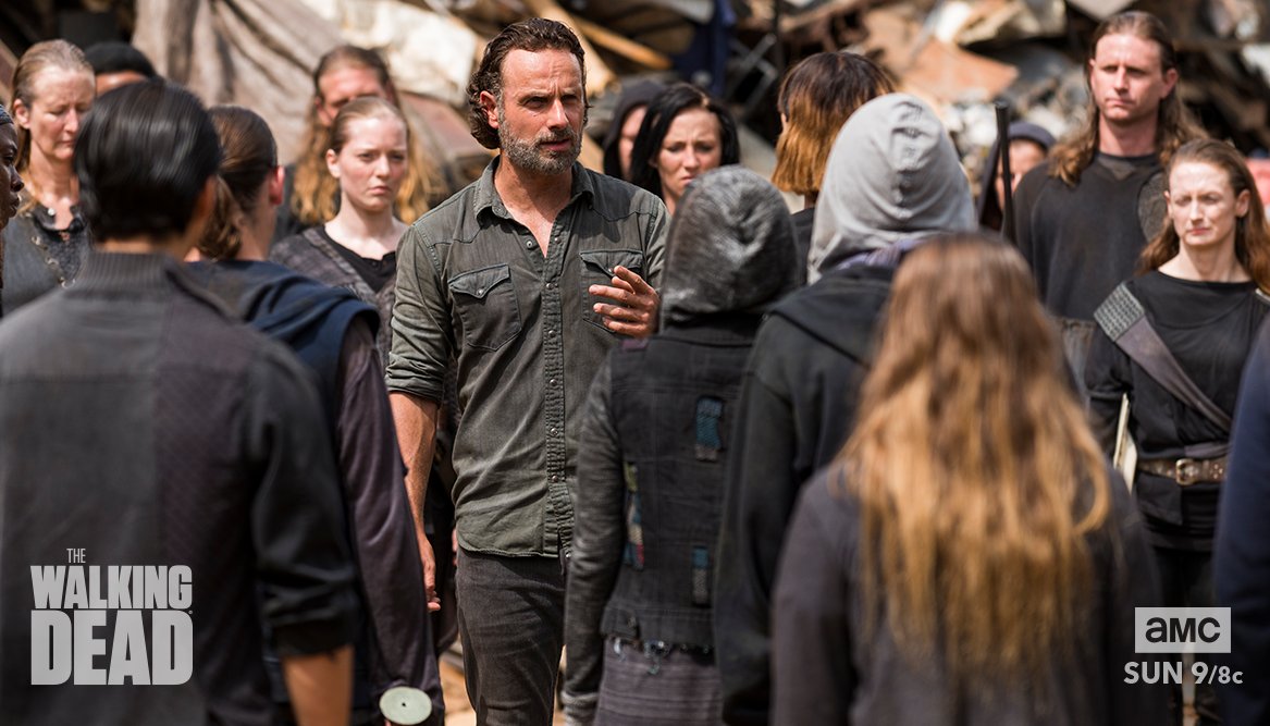 Where did they all come from? #TWD