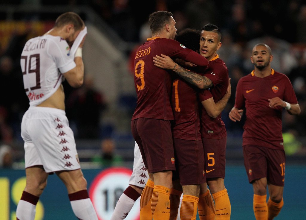 ilquindicesimo's tweet photo. Serie A: Roma inarrestabile, Torino ko 4-1. La Lazio espugna Empoli 2-1 - https://t.co/yipyTOA5jf #seriea https://t.co/P6WByvXA0c