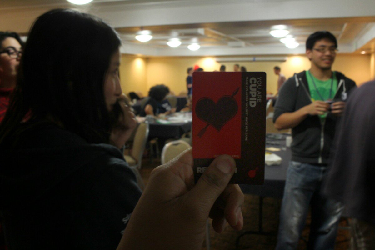 DiscordJack's tweet photo. Trying to get the president and the bomber to fall in love in this super bonkers, mostly-gray-team game of Two Rooms & A Boom. #BlitzCon2017 https://t.co/HldfyMsF9U