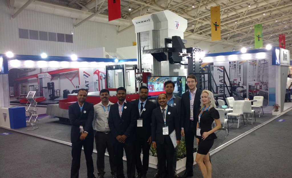 FermatMachinery's tweet photo. Fermat a participé à IMTEX, l´exposition internationale à Bangalore, Inde https://t.co/NTHdPt5KKZ https://t.co/w8R4YKjYtS