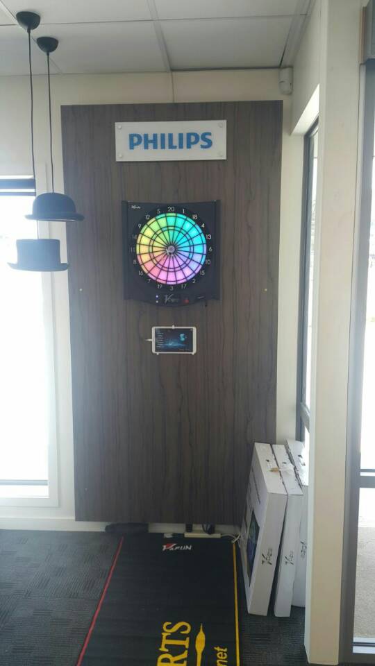 VDartsGlobal's tweet photo. H2L set up by VDarts players. https://t.co/ex1LphAHxy