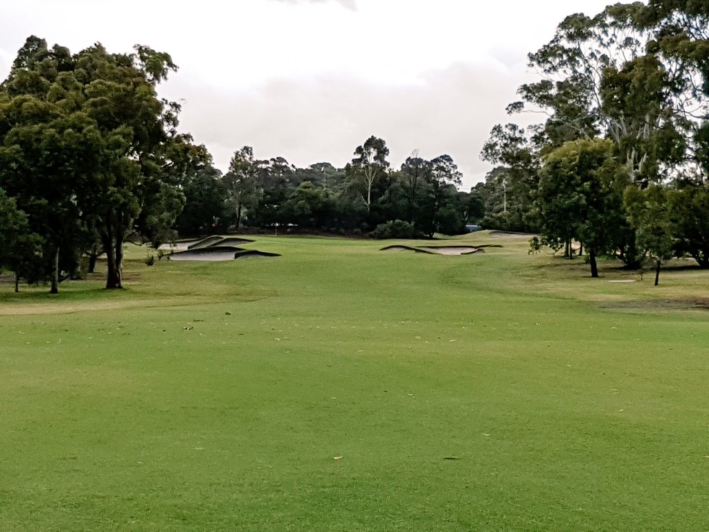 Terrible Melbourne weather for today's round <a href="/SouthernGC/">Southern Golf Club</a>. It's meant to be summer. The golf was cold also