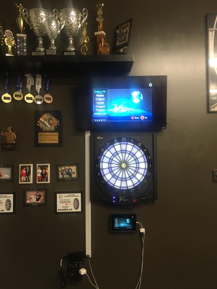 VDartsGlobal's tweet photo. H2L set up by VDarts players. https://t.co/ex1LphAHxy