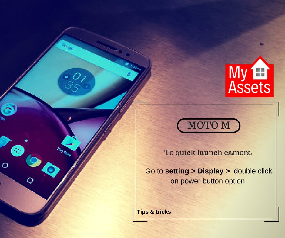 MyAssets_IN's tweet photo. Bought new #motoM ?
Use this trick &amp; you will love your #smartphone
#MyAssetsApp 📱 https://t.co/j5G3UPYHXd
