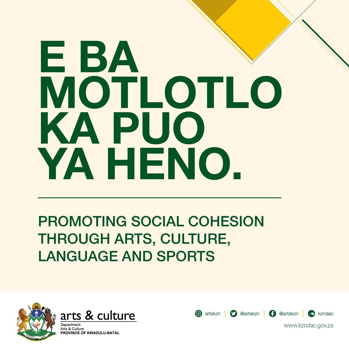 SportArtsKZN's tweet photo. #learnanotherlanguage #languagemonth #artskzn #artsandculture https://t.co/hrn2CxEdyj