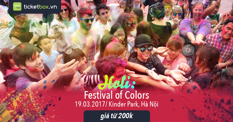 ticketboxvn's tweet photo. Hà Nội lại sắp đón bão sắc màu Holi Festival 👉 https://t.co/WWLDPggmGr  #HoliFestival #Ticketbox #Ticket #Color #India #Hanoi  #Music #Dance https://t.co/vX4gUknuJB