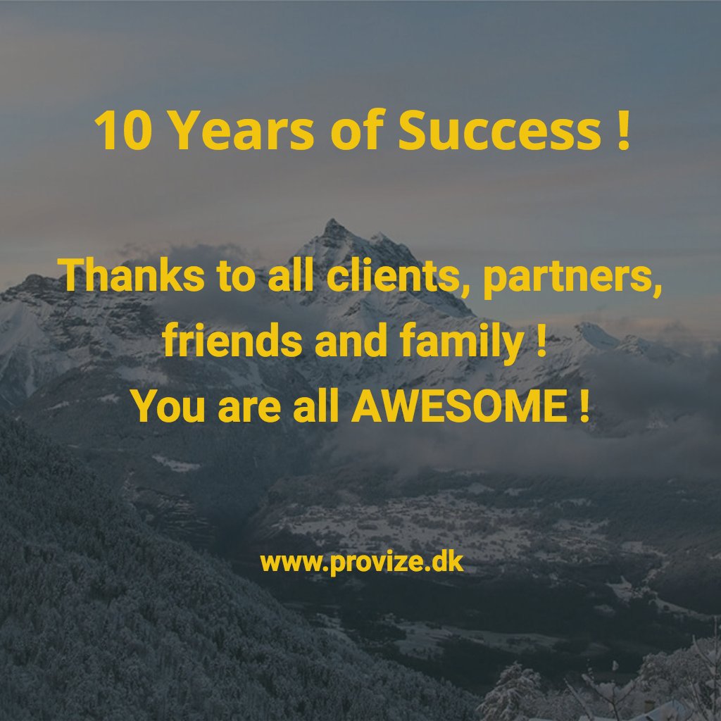 libens_provize's tweet image. 10 Years of Success. Thank You !