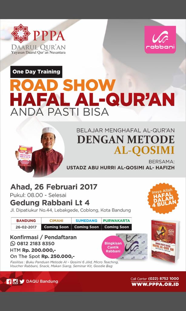 DAQU_Bandung's tweet photo. Yuuk segera Daftar :)

@Daarul_Quran https://t.co/FdrLgE8GJ0