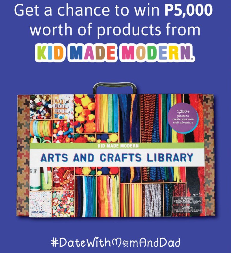 nbsalert's tweet photo. Who wouldn't want to get P5,000 worth of #KidMadeModern products? Find out how you can win here: https://t.co/Dglaz8Rkl5 https://t.co/wxOQ7StWGz