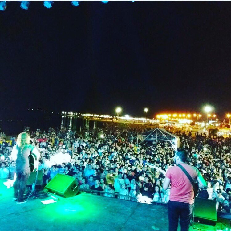 87Bato's tweet photo. Gracias Encarnacion.. buenísima Onda siempre.. saluuuud!! Nos vemos pronto .. @salamandrapy #PersonalRockSunset https://t.co/PWgCnzVcXu