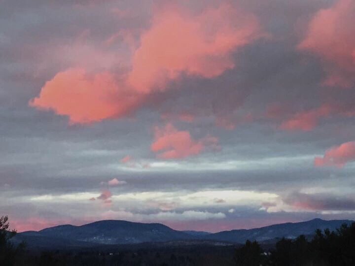 ASRChamber's tweet photo. It was a beautiful day in the #speculatorregion and the pink clouds at sunset were 😍. 📷: Nancy Pry https://t.co/pLQ3xKYm5K