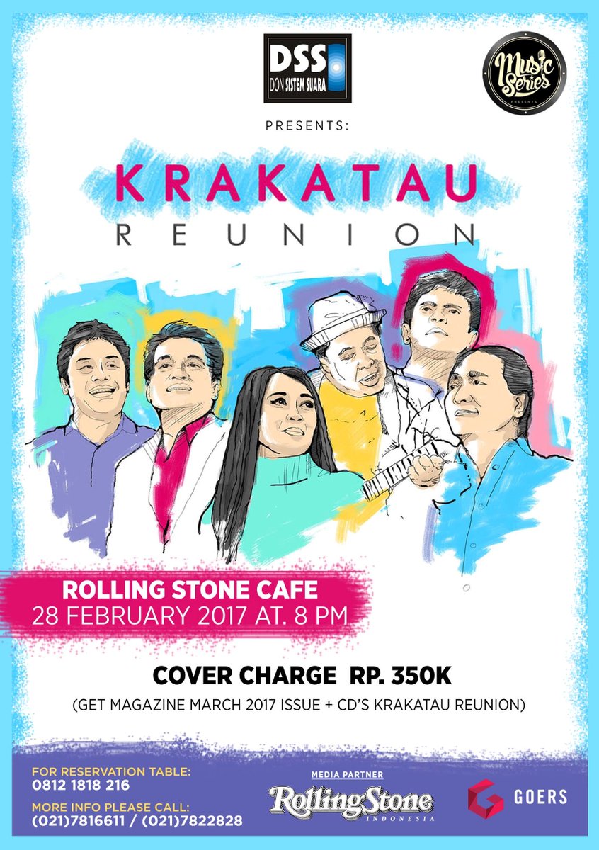 Krakatau Reunion Gelar Showcase Untuk Album Terbaru ‘Chapter One’ bit.ly/2looXYS