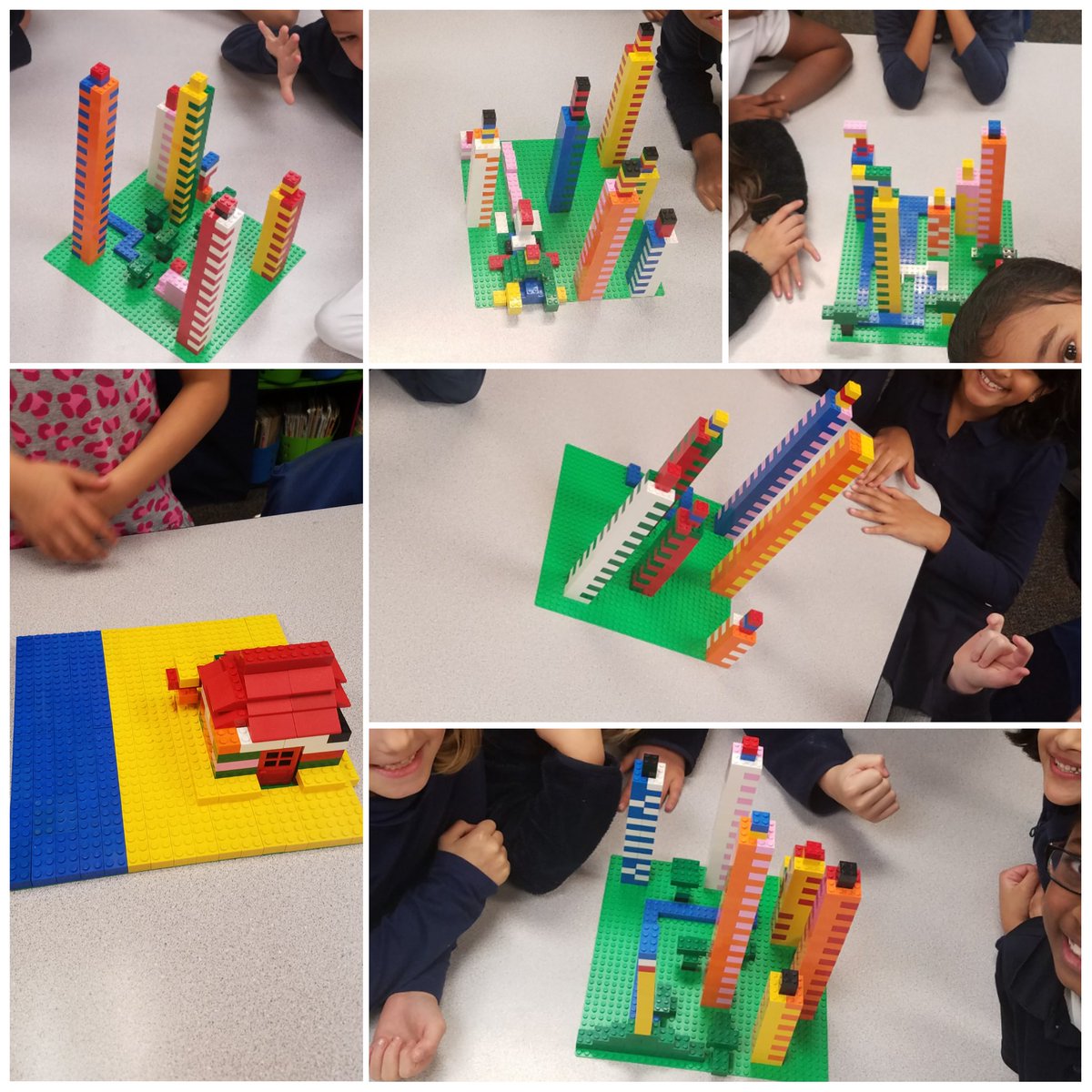 FaithEdTech's tweet image. The students love the the hands on with #codetothefuture My firsties made down town!!  A beach house too! #edtech