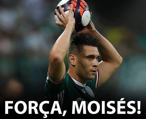 Palmeir4s's tweet photo. Quarta-feira tem o maior clássico do Brasil, momentos difíceis, Moisés com lesão séria e Camacho perdeu o Pai #ForçaMoises #ForçaCamacho https://t.co/OAE96JtQcm