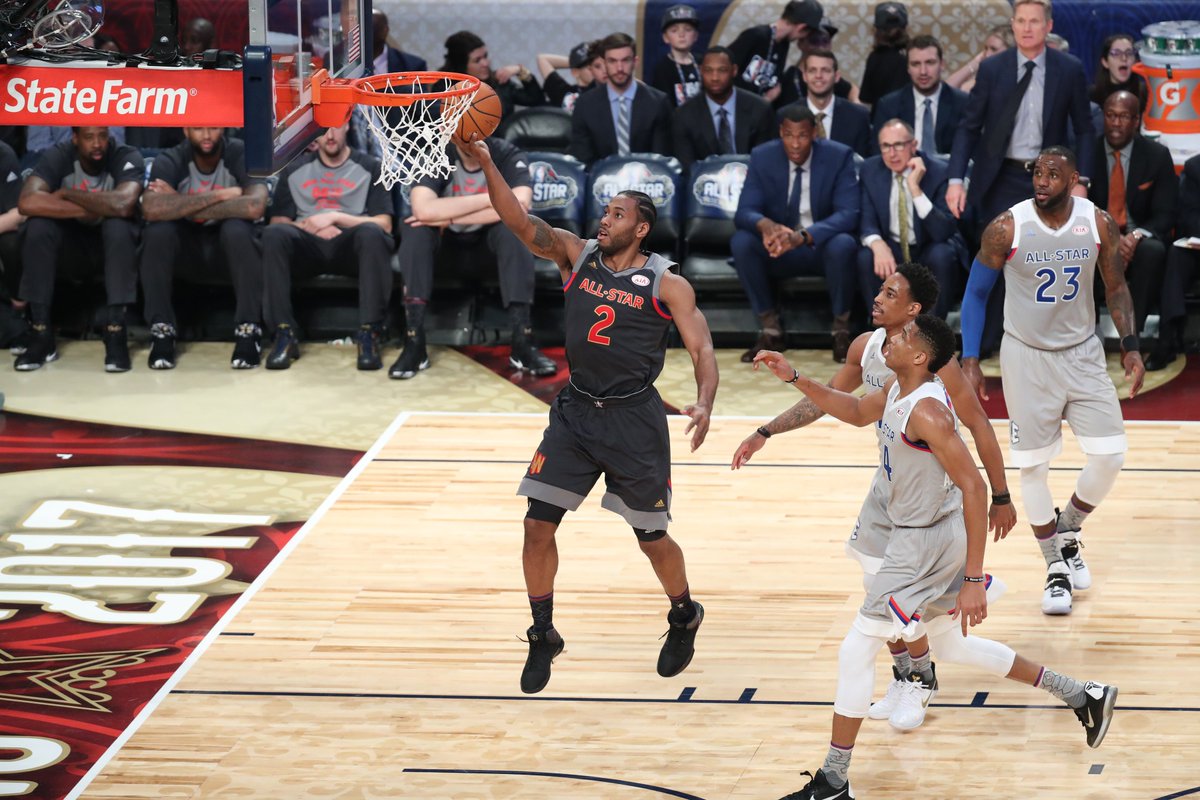 spurs's tweet photo. Kawhi's second #NBAAllStar Game is in the books. 

Gallery » https://t.co/irgdFCLP67 https://t.co/EWATiJDGNo