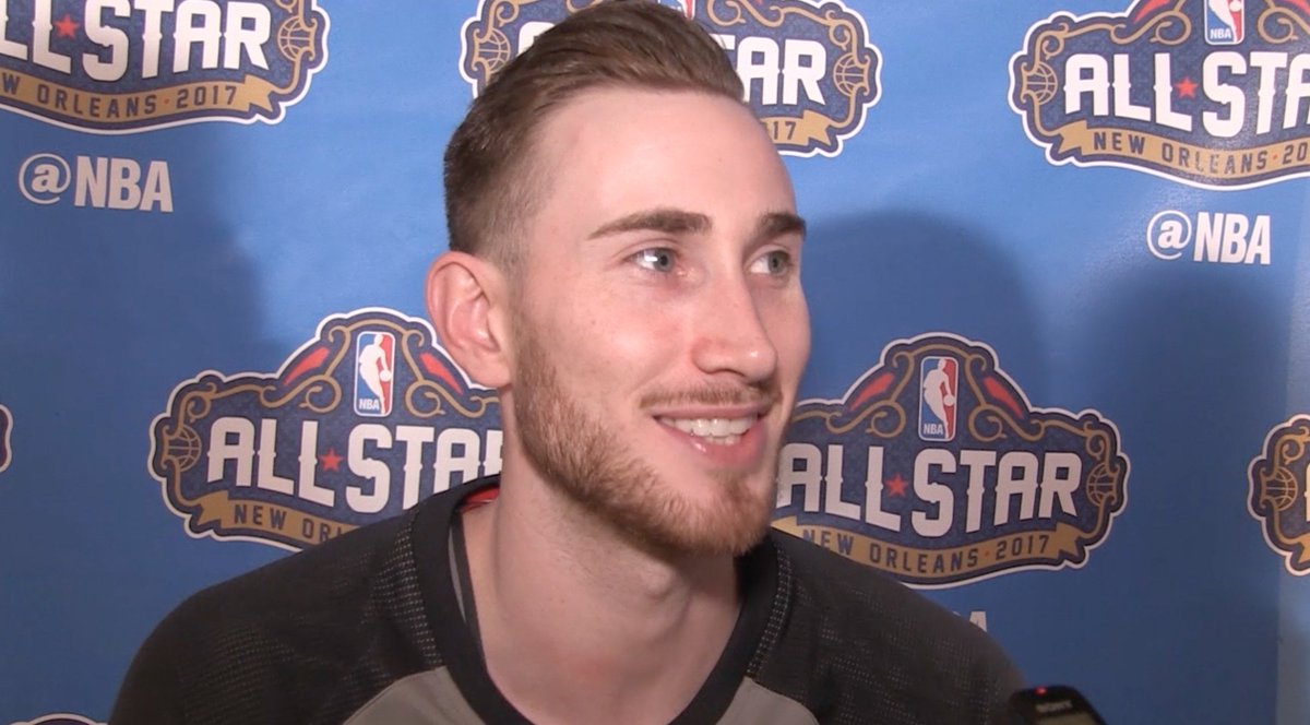 #GordonHayward #NBAAllStarGame Post Game Interview  📽️: on.nba.com/2m2vCoU #takenote https://t.co/aIETTcvG7X