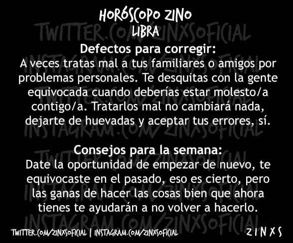 zinos__'s tweet photo. #EnCu4troSiempreEsMejor 
#HoróscopoZino #Libra
Parte I, II, III &amp; IV. https://t.co/NkyyMBuo2H