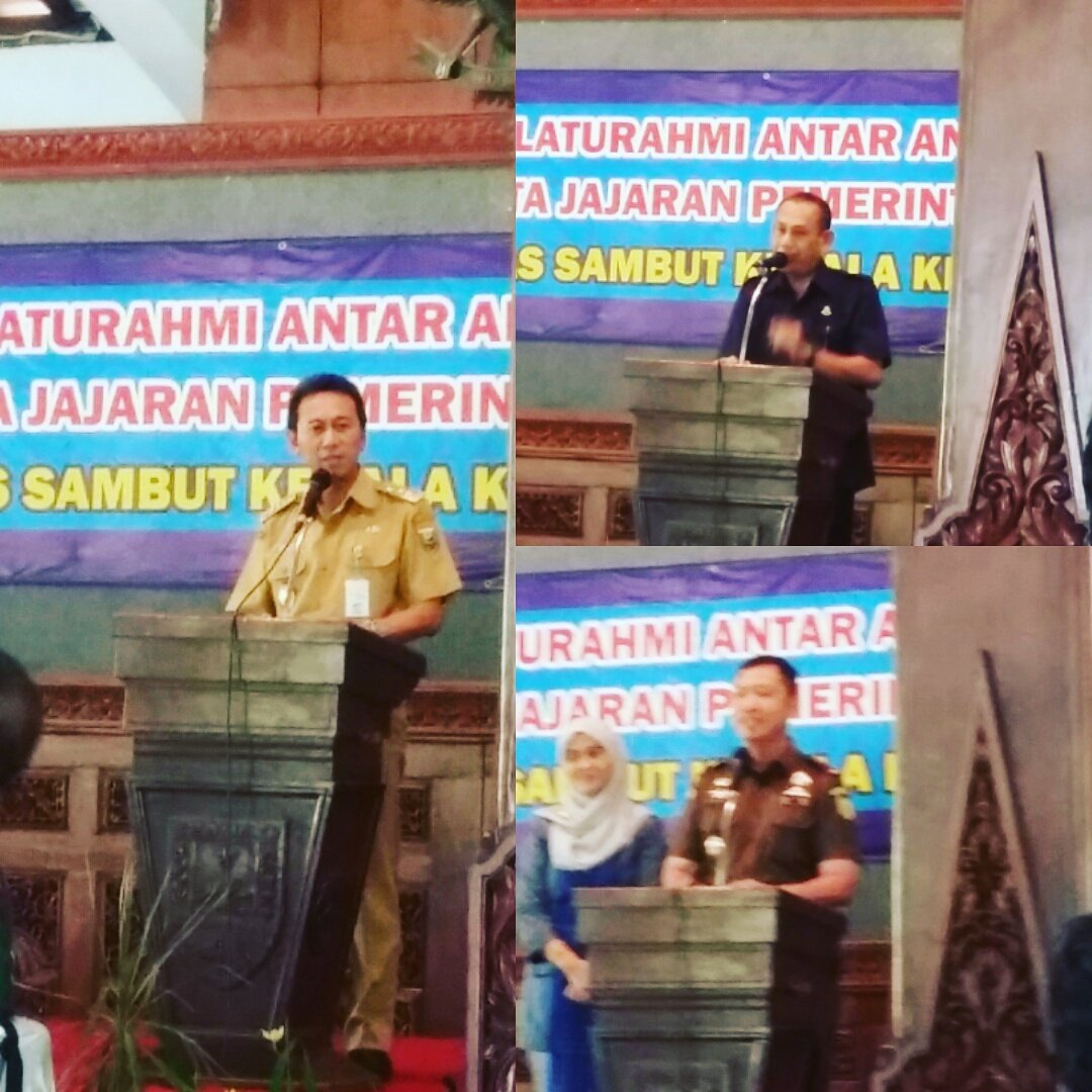 #Mengikuti Silaturahmi antar Anggota Forkompinda beserta jajaran Pemkab Kebumen dilanjutkan lepas sambut Ka Kejaksaan Neg Kebumen 20/2/17
