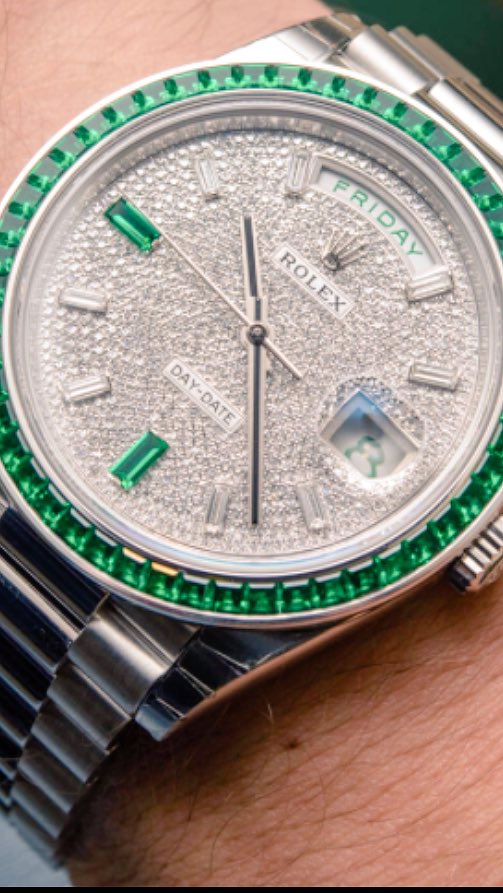 GarrettBrugger's tweet photo. Just got a new Rolex watch https://t.co/vtzK8lO6TR