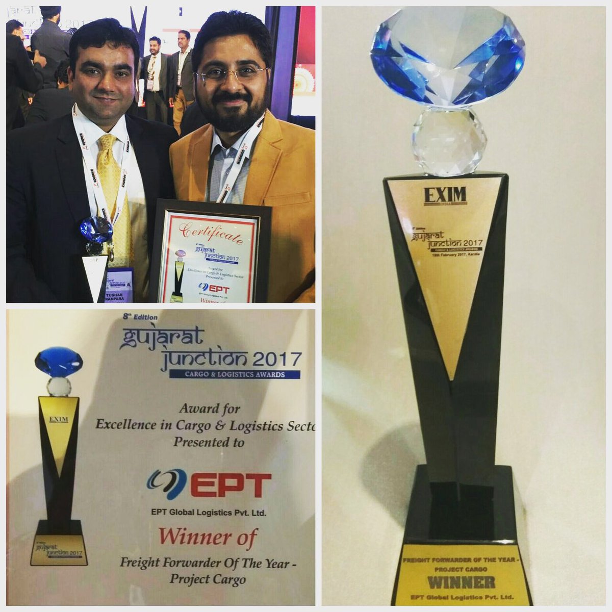 ept_logistics's tweet photo. Cheers to a splendid performance- hard-work and fun! #project cargo #bestperformer2017 #Freight #forwarder #TeamSpirit https://t.co/3StTyKpMyW