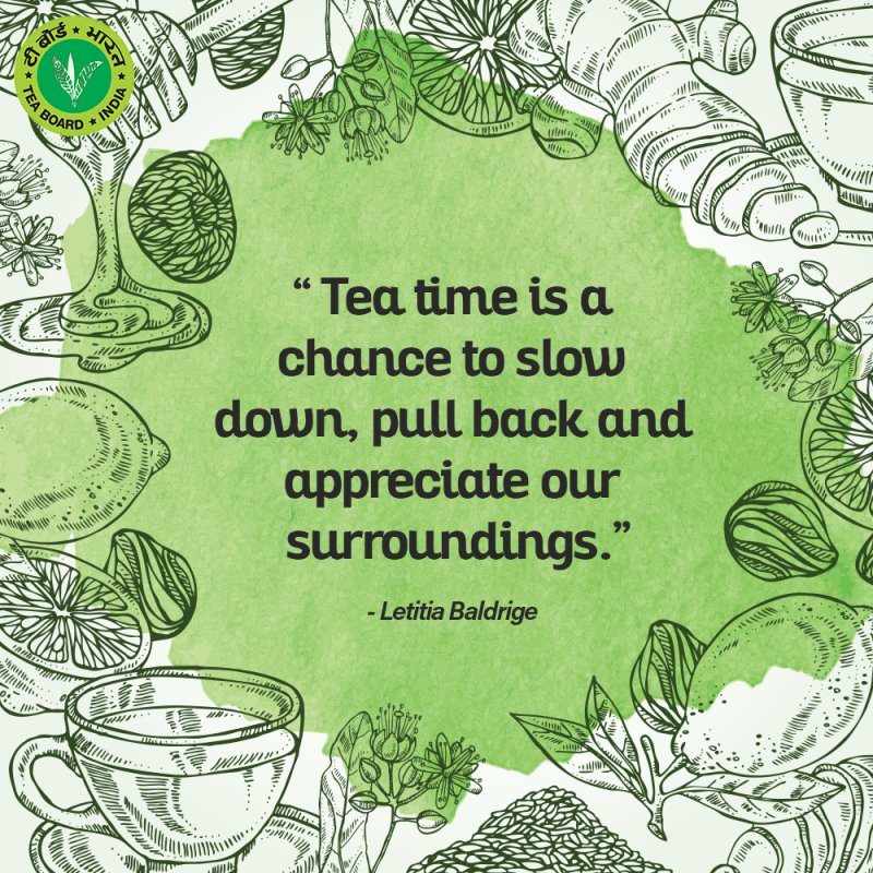 teaboardofindia's tweet photo. Do you appreciate your surroundings at tea time? https://t.co/kYGKuIhf7z