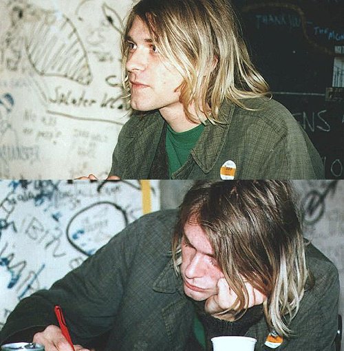 Happy birthday to the most talented and charismatic man ever. Kurt Cobain.  