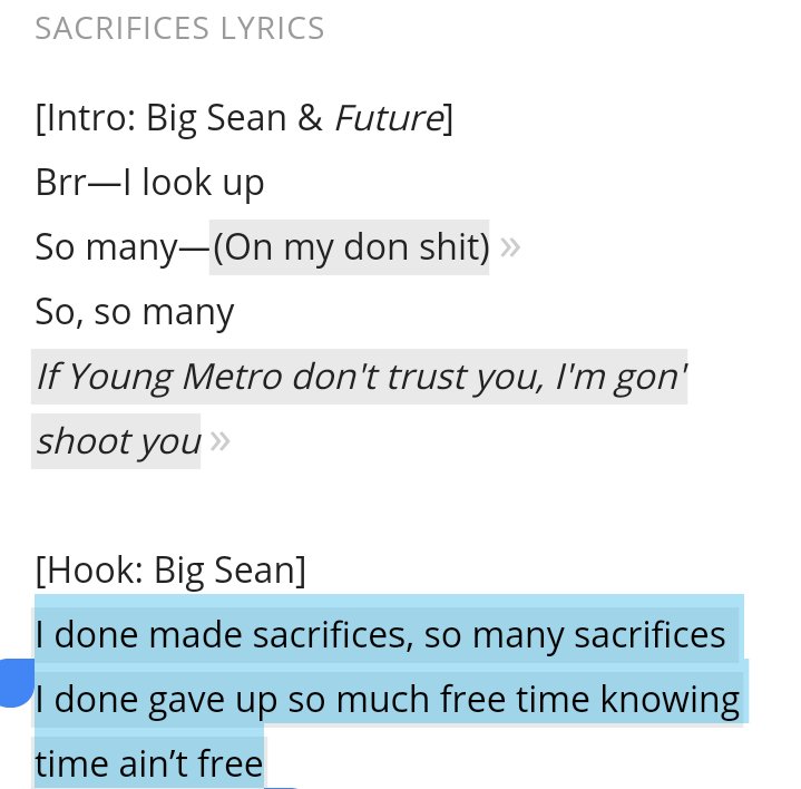 Matt Kuik, PT, DPT on X: *has three exams in one week* *realizes Big Sean  wrote this album as your biography*  / X