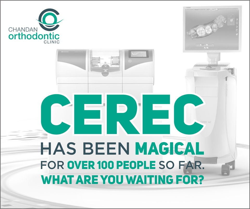 CEREC gives you the quickest dental restoration. Call Book an book y..For more info visit... chandanorthodonticssuperspeciality.com/bizFloat/58aa7…