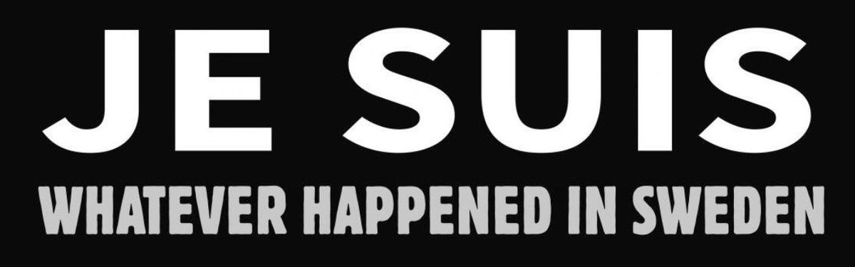 Je suis whatever happened in Sweden. #lastnightinsweden #omg :D