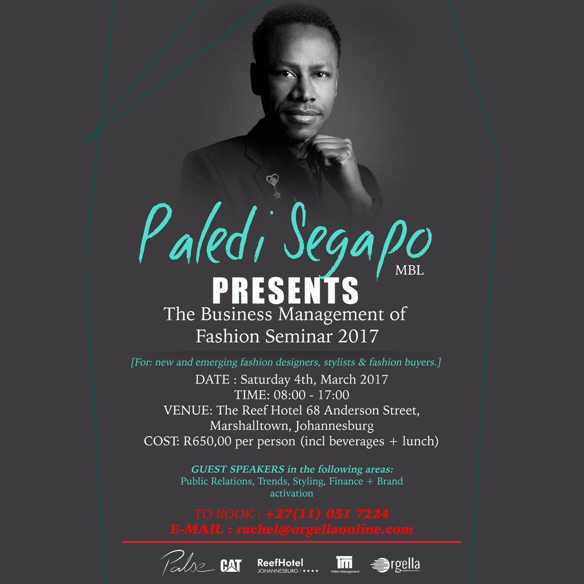PalediSegapo's tweet photo. Have you booked your seat yet? #BMoF17 #ReefHotels https://t.co/1unNk54O9W