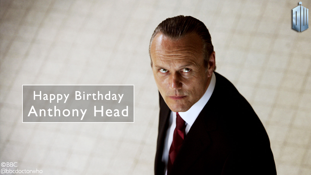 Happy Birthday to School Reunion\s Mr Finch AKA Anthony Head!  