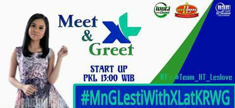 Team_HT_Leslove's tweet photo. Selamat siang All Lestilovets hri ini @Lesti_Jenong_DA ada acara
 #MnGLestiWithXLatKRWG
Bersama @myXL di Karawang
Hastag dipake jam 1 https://t.co/TixLprzP89