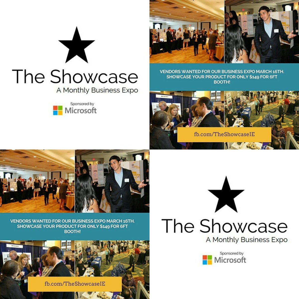 TheShowcaseIE's tweet photo. Free to attend, and open to the public. The Showcase Business Expo. Stop by and see our vendors and take home some goodies! #showcaseIE https://t.co/vBDN2QI1Oj
