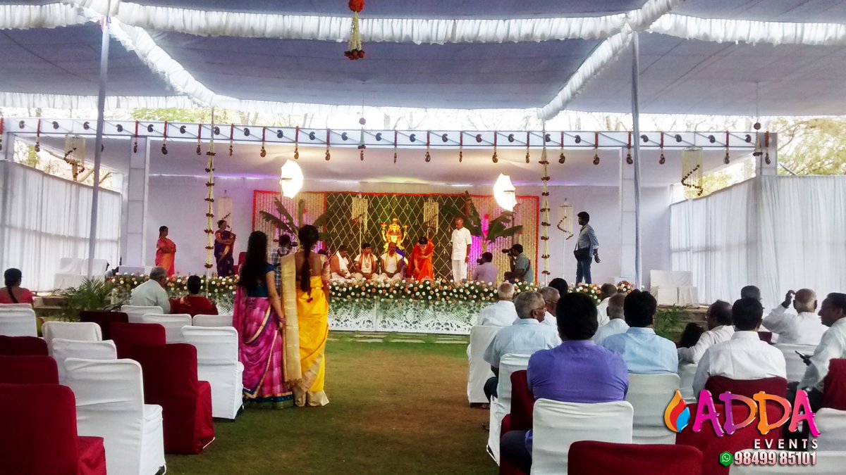 SrinivasAdda's tweet image. upanayanam ceremony @ leonia resorts n spa