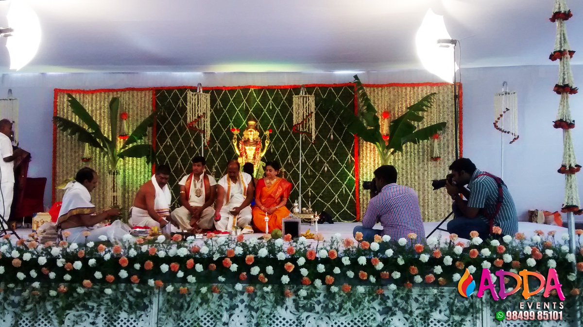SrinivasAdda's tweet image. upanayanam ceremony @ leonia resorts n spa