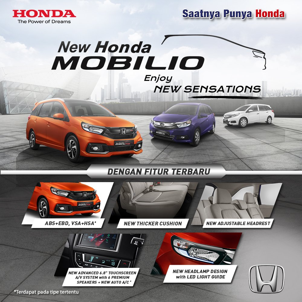 HondaManado_'s tweet photo. New Honda Mobilio hadir dengan fitur lengkap+keren! Buruan datang ke Honda Martadinata 2, dan lihat sportynya New Honda Mobilio!
#hondasulut https://t.co/zy8Fb0wKmg