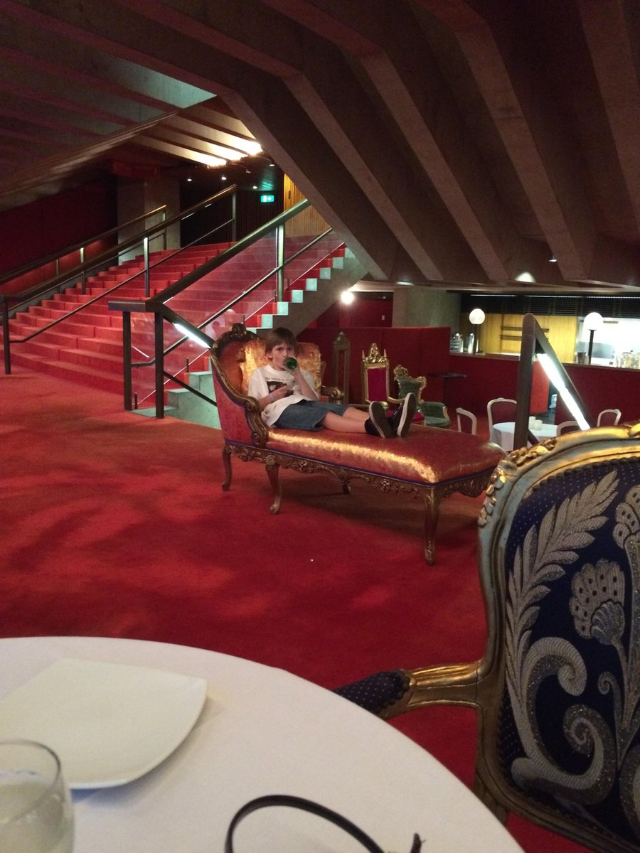 lisamccormack3's tweet photo. We had the Joan Sutherland bar all to ourselves before the concert!! #prince #pianoandamicrophone @SydOperaHouse https://t.co/YH6gSUk4JB