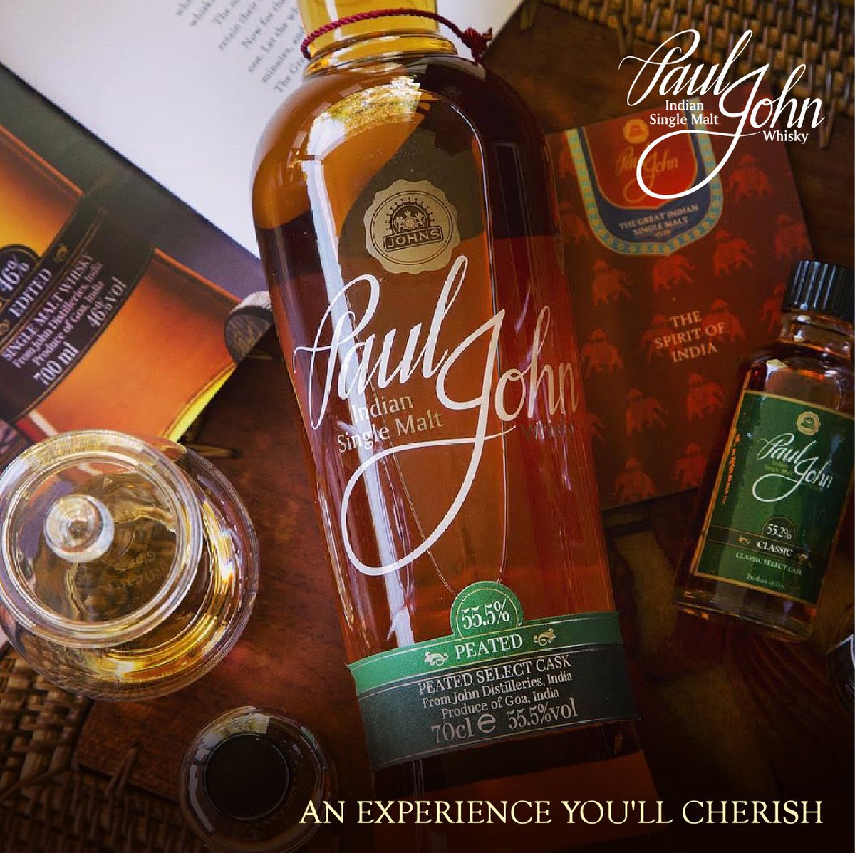 PaulJohnWhisky's tweet photo. Our #DramOfTheDay is this delightful interlude of peat with a finish of Dominican cocoa and tart marmalade. #PeatedSelectCask #PaulJohn https://t.co/Du8Ei2fCwx