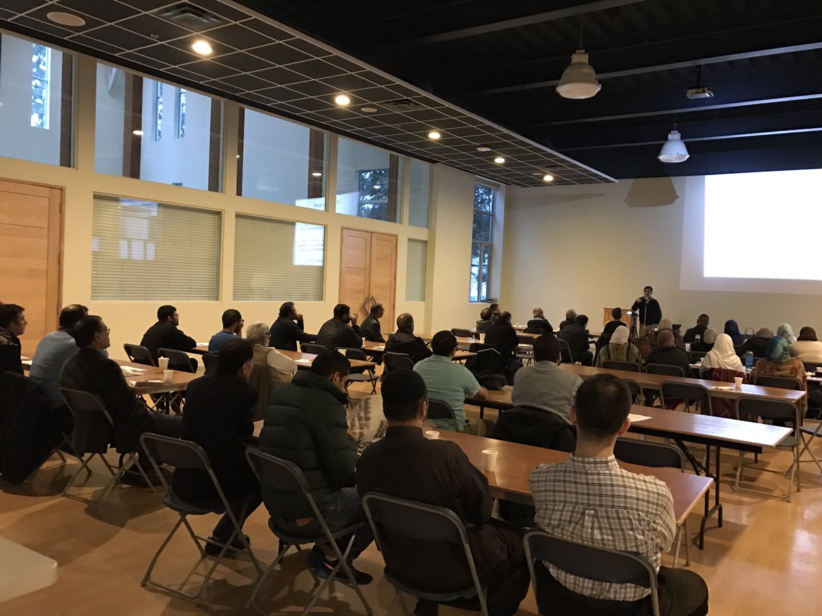 Great turnout at today's inheritance workshop at <a href="/BurnabyMosque/">Masjid Al-Salaam</a>