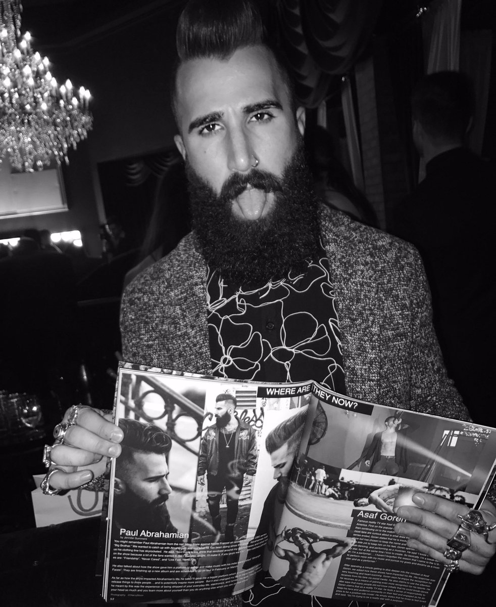 deadskulltweets's tweet image. Thanks @amaremagazine for putting this ugly mug in your magazine. 🖤#putthisonthefridgemom