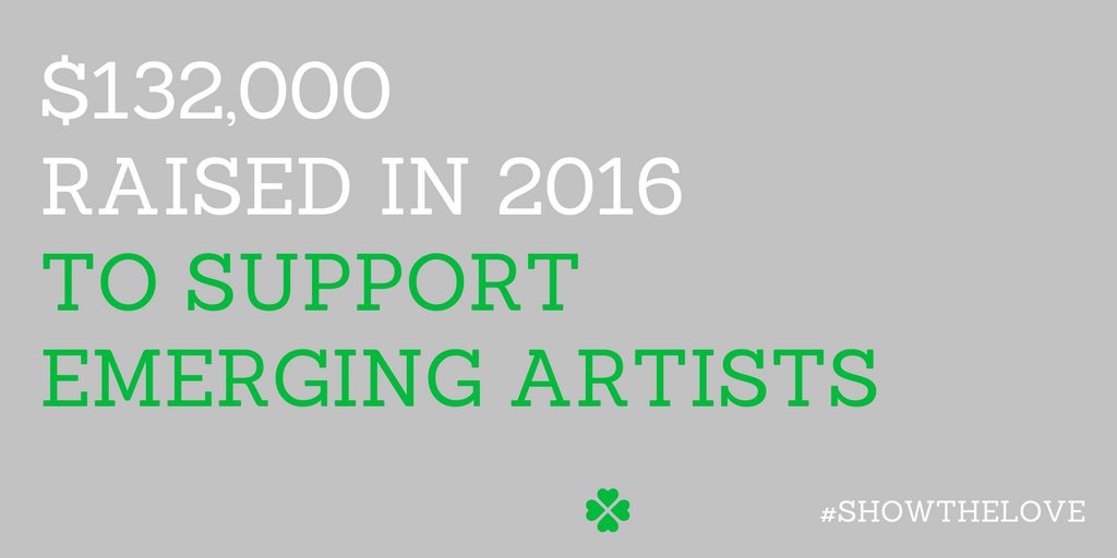 Last year, the $132,000 raised helped expand the emerging artist program. #SHOWTHELOVE now!
showthelove.rallybound.org