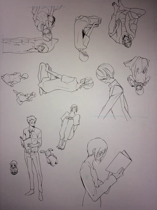 小人の切り出しを無心でやる 