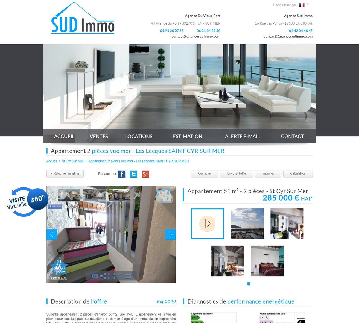 Visite Virtuelle by <a href="/Yaka_Visiter/">YAKA Visiter</a> : T2 à St Cyr de Sud-Immo qui s’intègre parfaitement à HEKTOR de <a href="/laboiteimmo/">la-boite-immo</a> --> bit.ly/2lcizTv