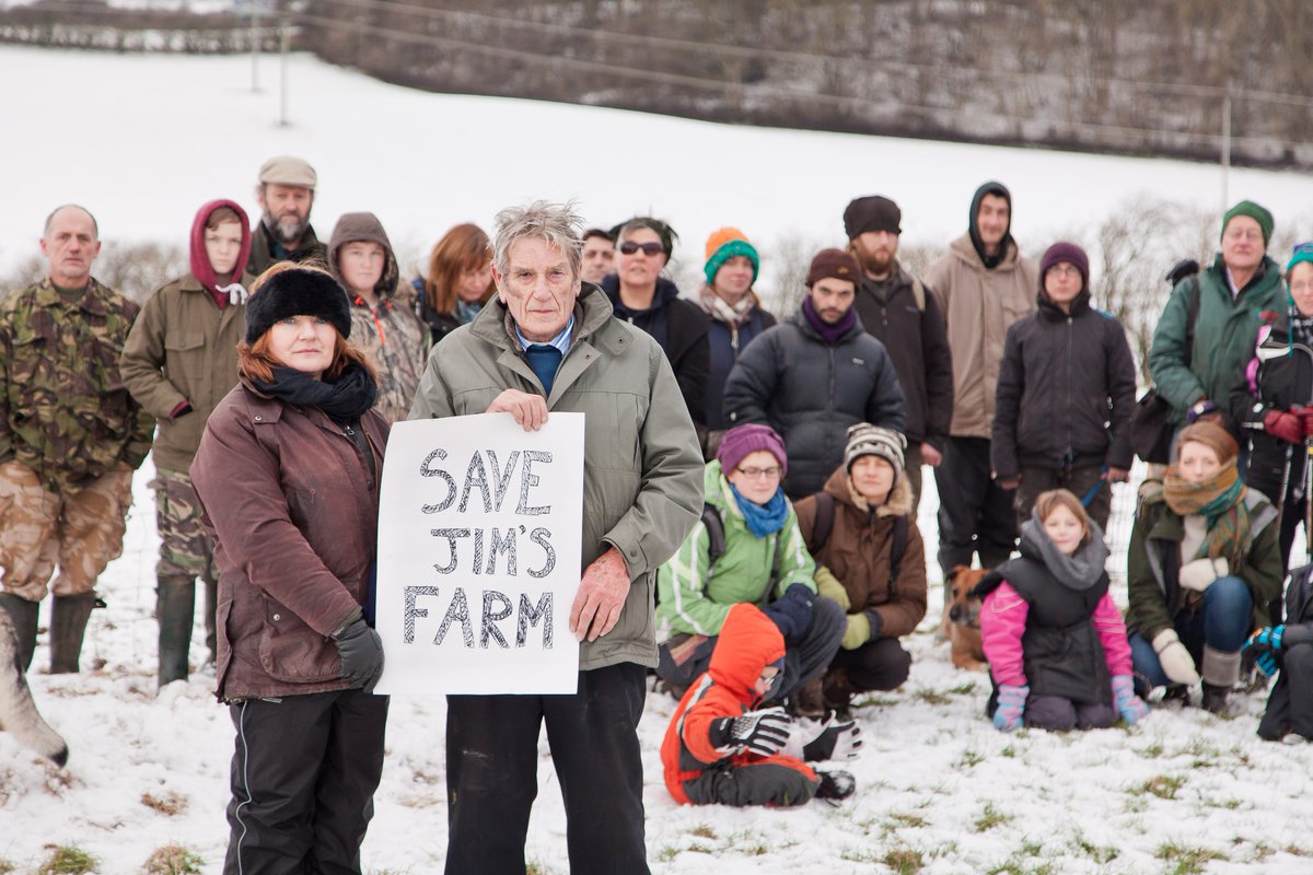 ProtectDamhead's tweet photo. Today is one year anniversary of gathering in solidarity with local farmer Mr Telfer on Old Pentland farm Damhead #SaveJimsFarm fight go on! https://t.co/yuzcDVYr1t