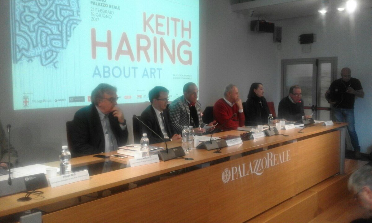 Julia Gruen, Presidente della Fondazione #KeithHaring, ricorda commossa il geniale artista #PalazzoReale