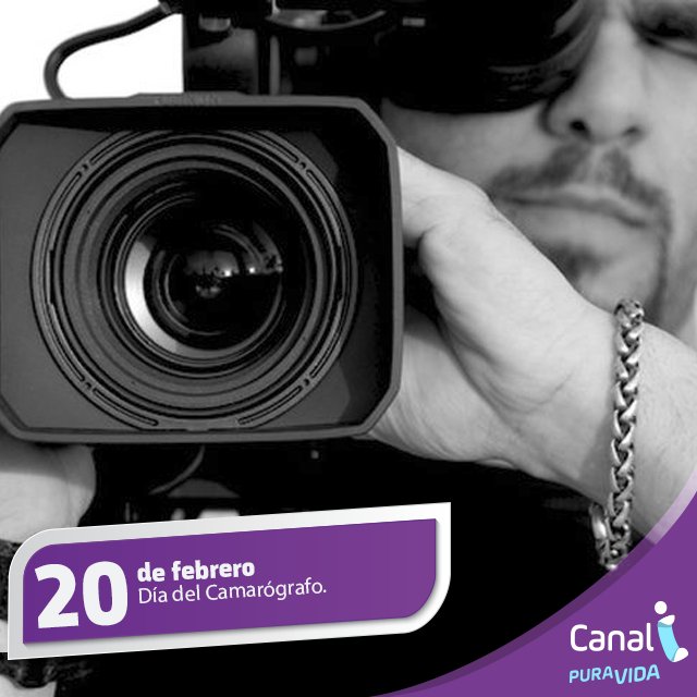 canal_i's tweet photo. ¡Feliz Día del Camarógrafo! Personas que desempeñan una respetable y admirable labor de captar en imágenes, momentos especiales y decisivos https://t.co/SDhuF3cHPg