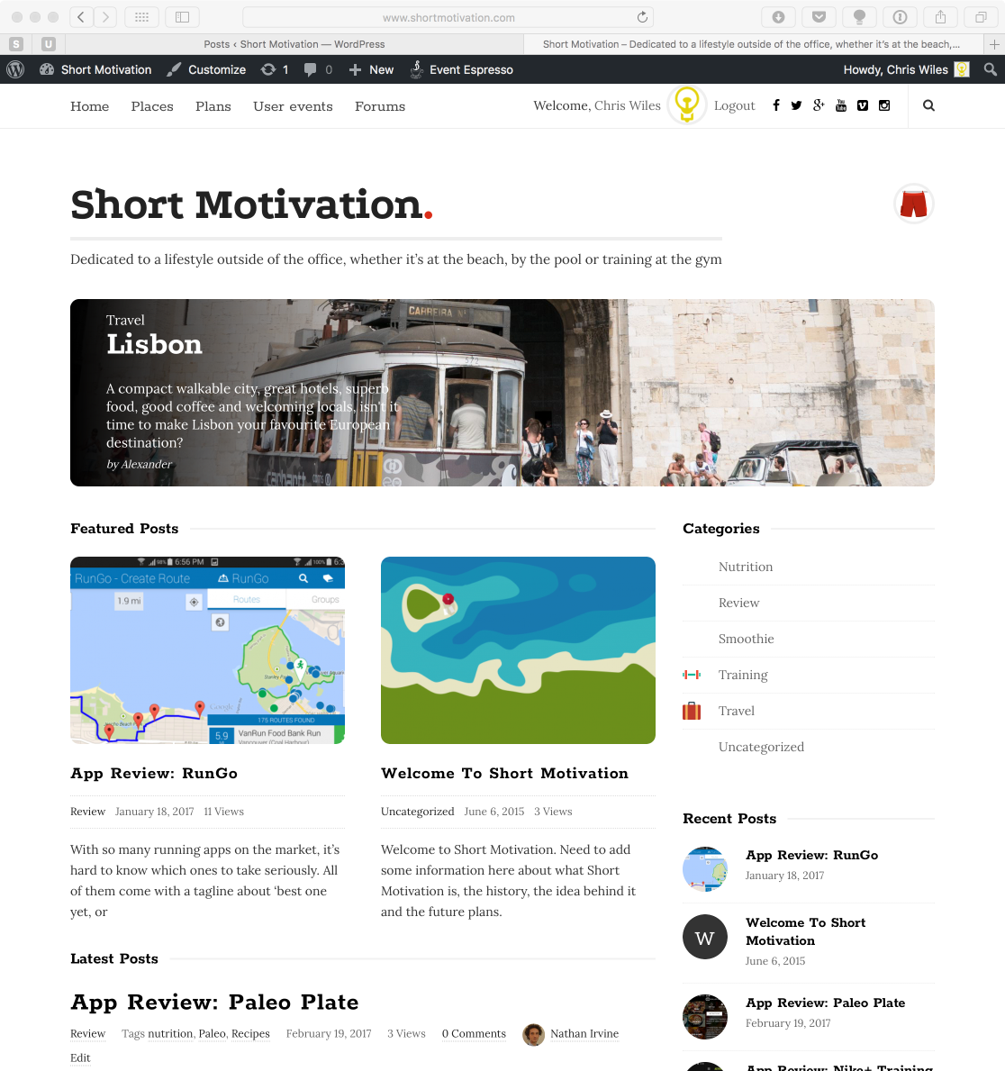 chriswiles's tweet photo. New project starting to come together (but lots to tweak and dev work to do)! #shortmotivation https://t.co/MyO1QZ92sq