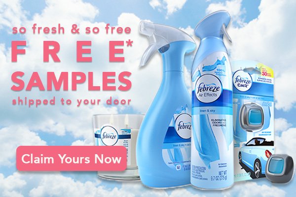 GFreebiesOnline's tweet photo. Get Free Febreze Samples https://t.co/W9ljatMMP0 https://t.co/vvPeTLYA1l